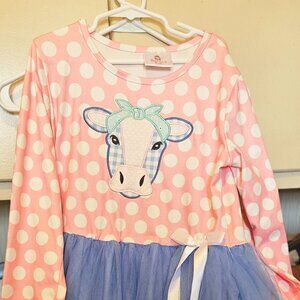 Boutique cow dress